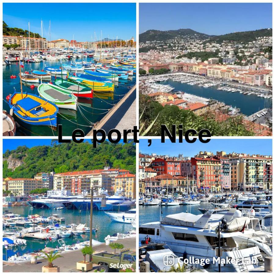 Studio Nice Centre Garibaldi Port Plage Bagian luar foto