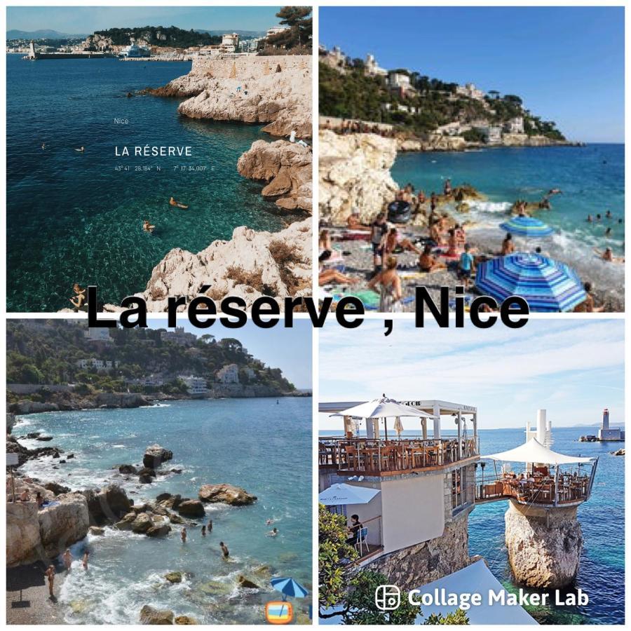 Studio Nice Centre Garibaldi Port Plage Bagian luar foto