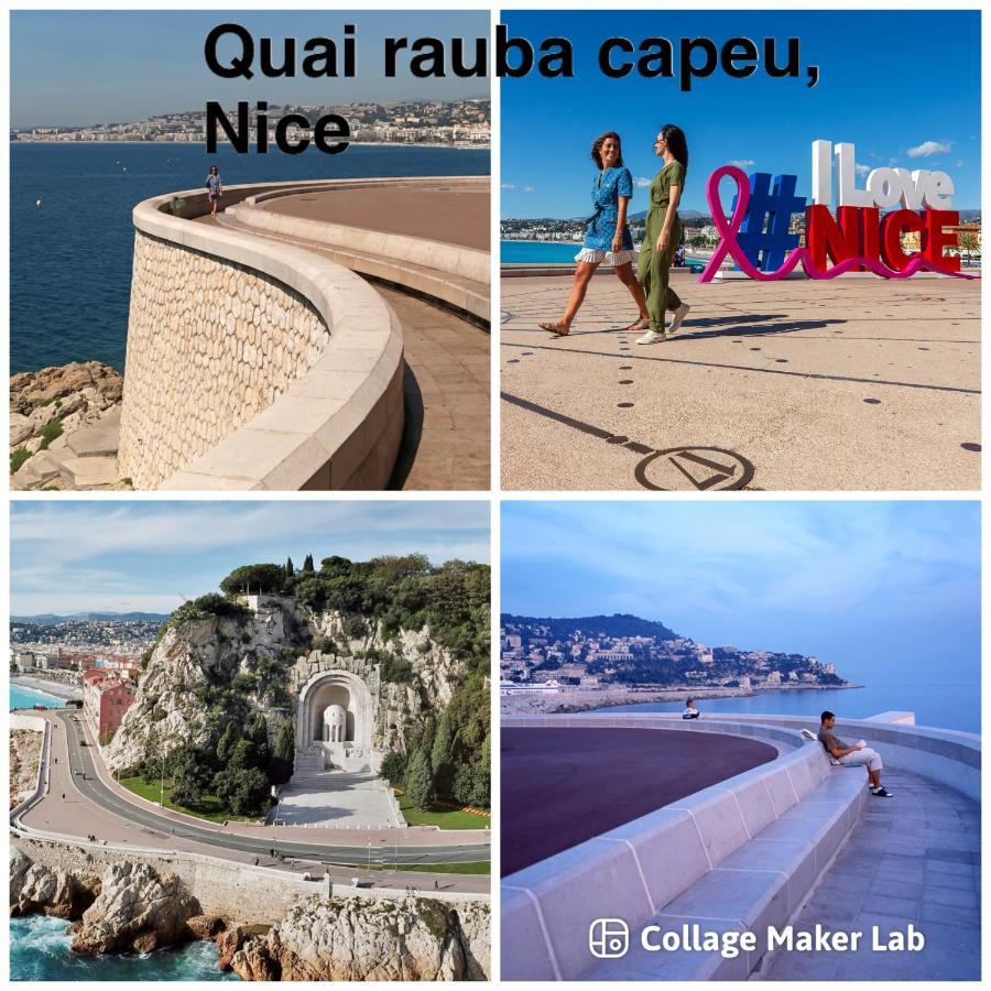Studio Nice Centre Garibaldi Port Plage Bagian luar foto