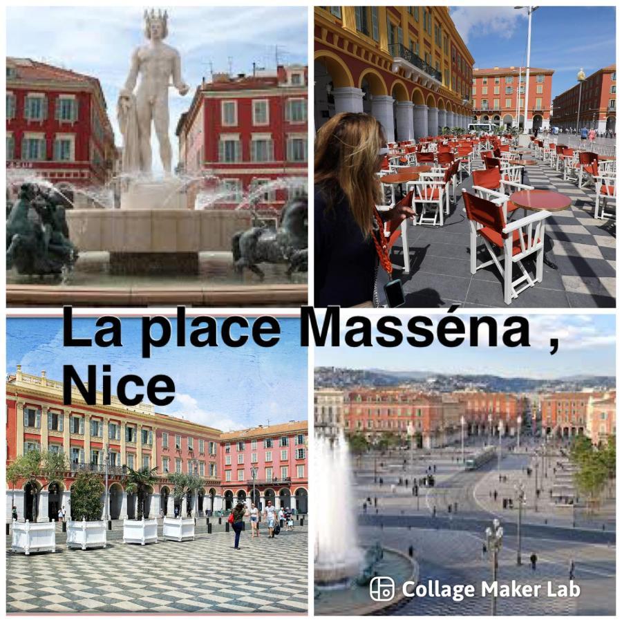 Studio Nice Centre Garibaldi Port Plage Bagian luar foto